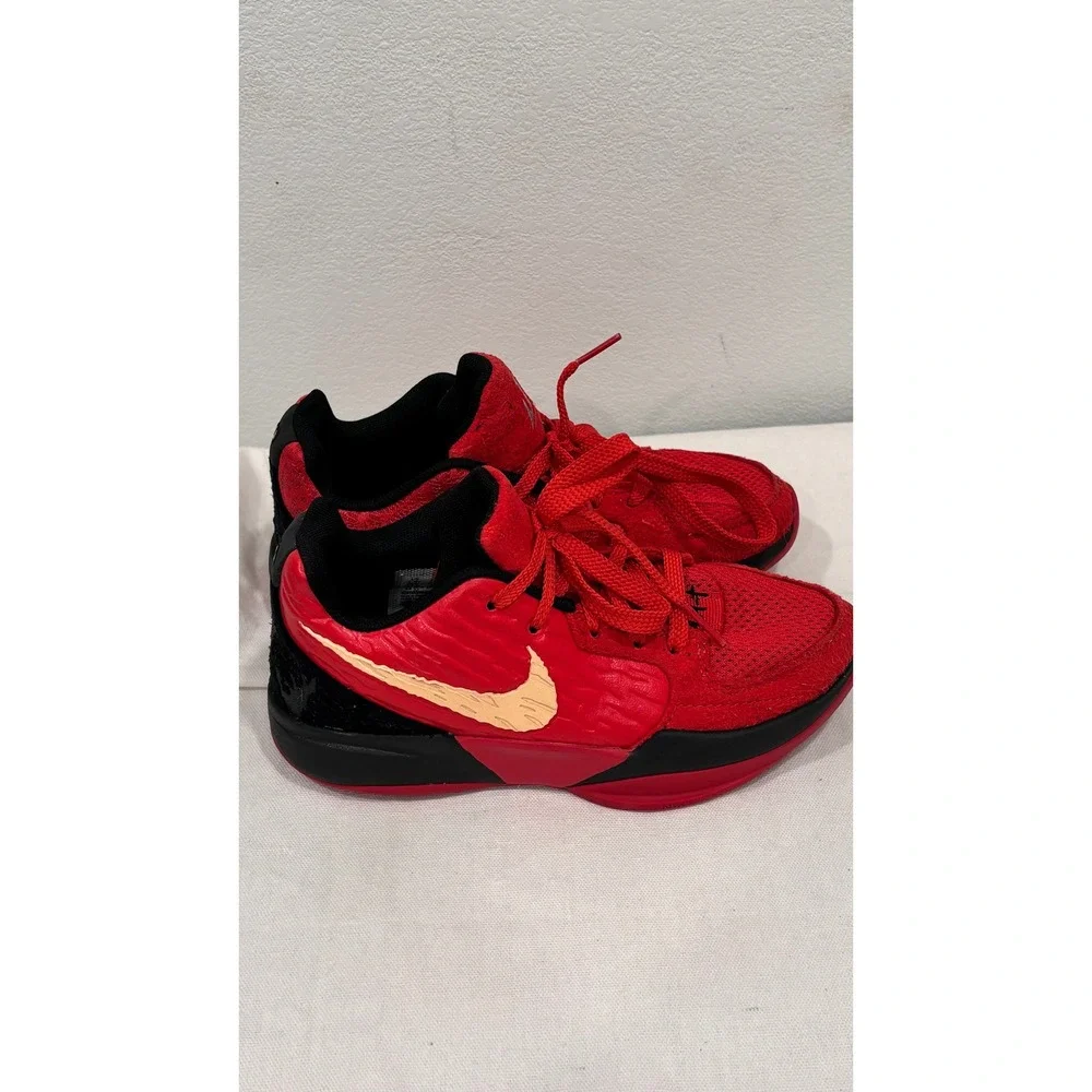 Nike Ja 1 GS Nightmare Red Basketball Shoes Kids‎ 1.5Y FB7249-600